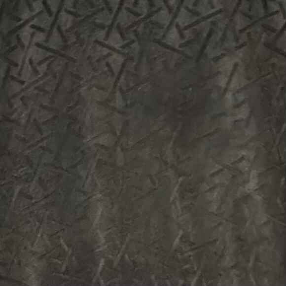 Natori Zip-Up Long Sleeve Stand Collar Maxi Robe Women XL Textured Velour Black - Picture 6 of 9